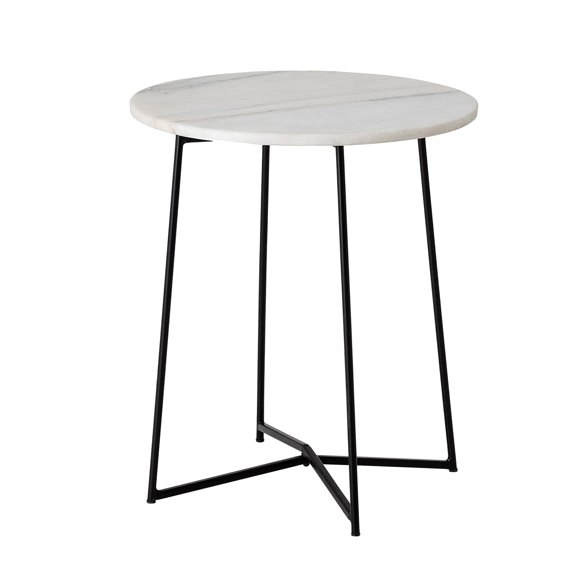 Table d'appoint Anou Ø30,5 cm, Blanc Bloomingville