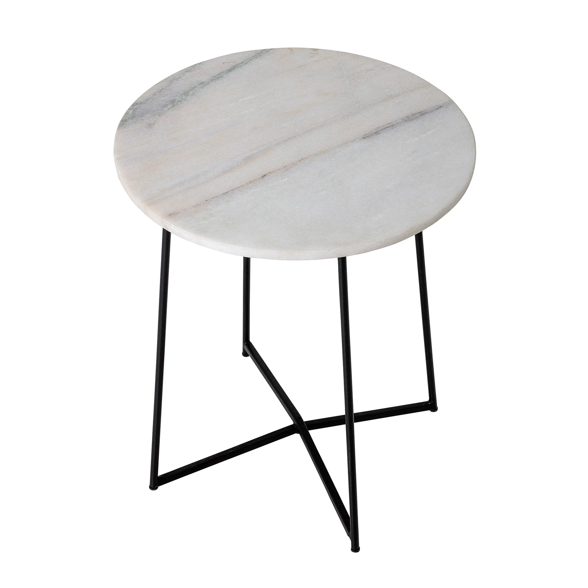 Table d'appoint Anou Ø30,5 cm, Blanc Bloomingville