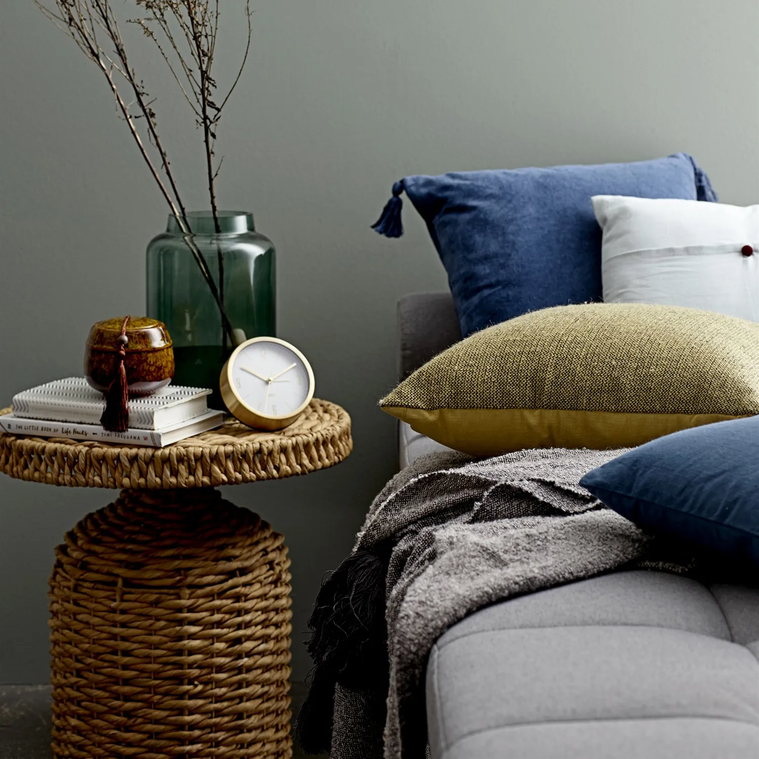 Table d'appoint Camo, nature Bloomingville