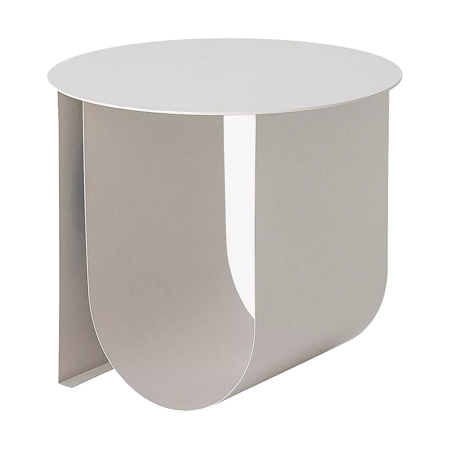 Table d'appoint Cher Ø43 cm, Gris Bloomingville