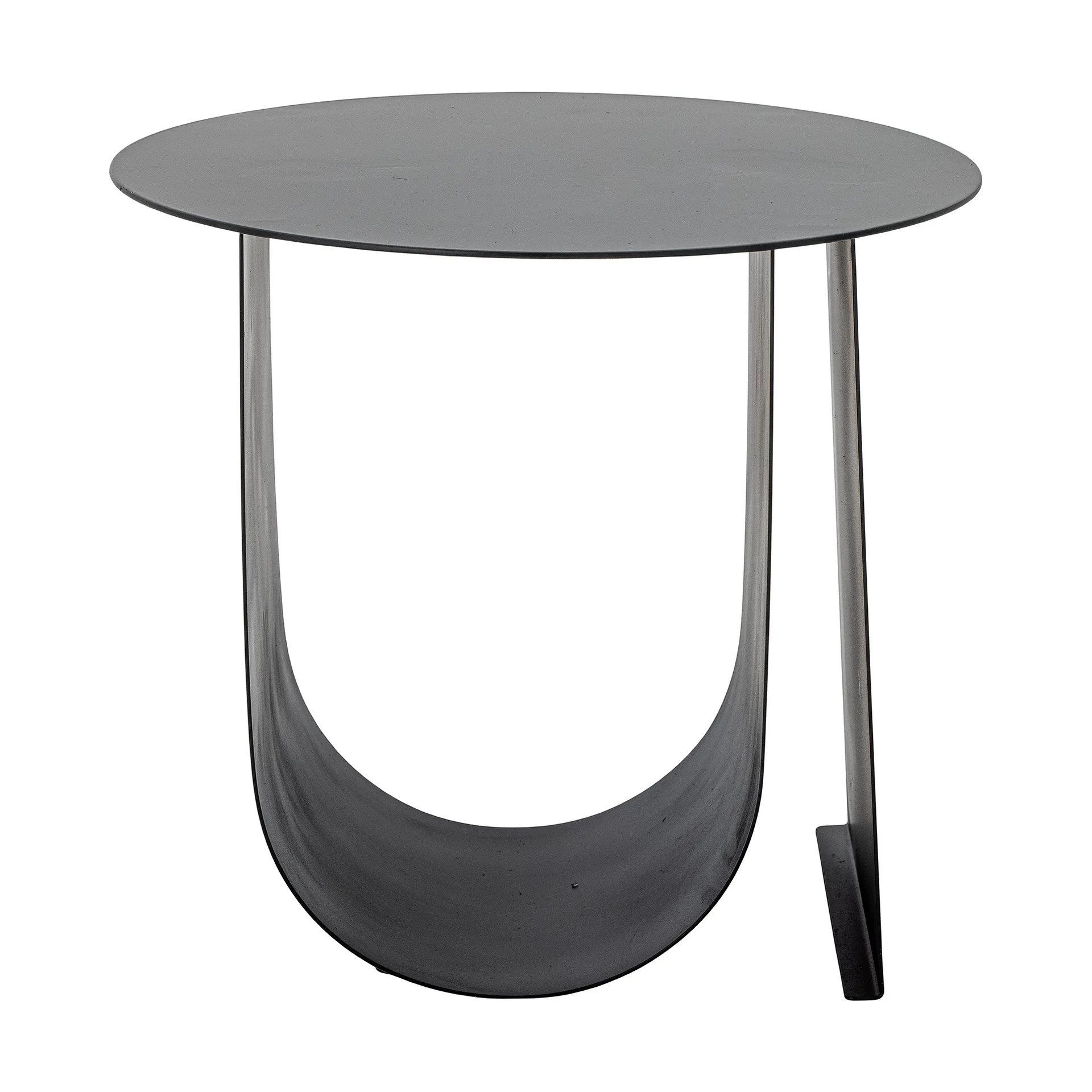 Table d'appoint Cher Ø43 cm, Noir Bloomingville