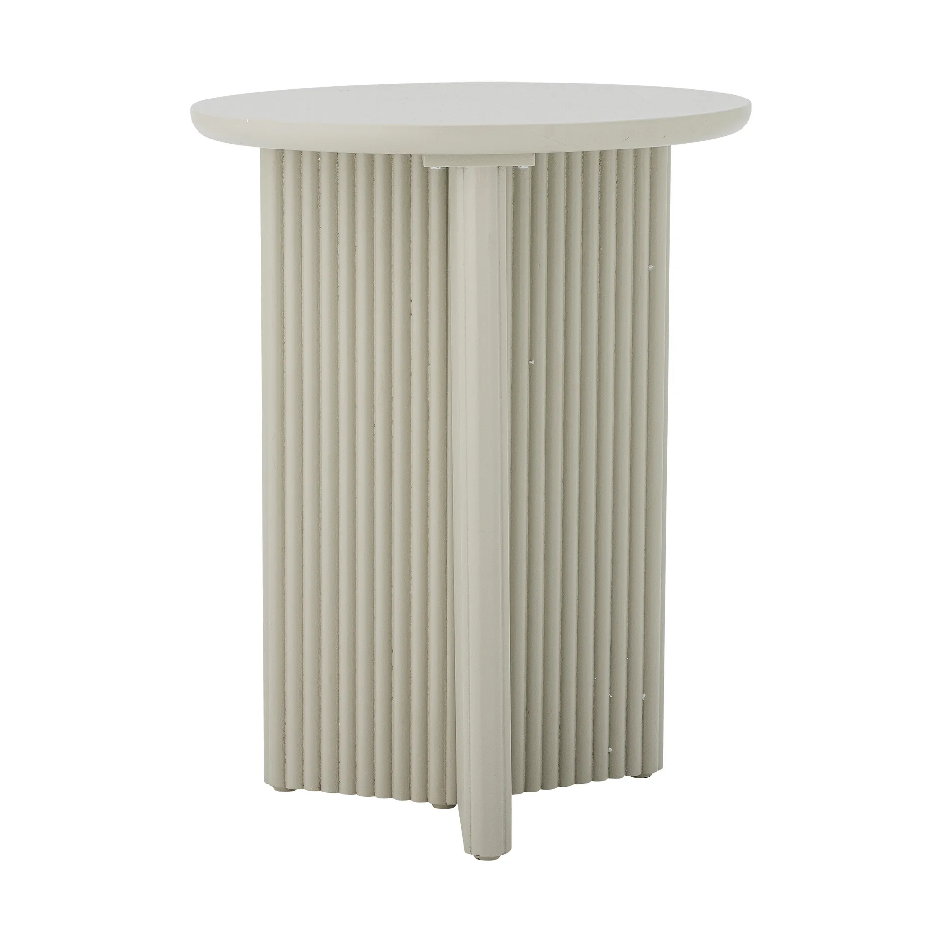Table d’appoint Edith Ø40 cm, Blanc Bloomingville