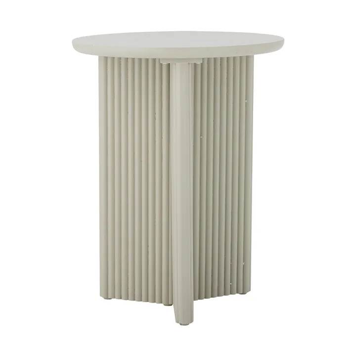 Table d’appoint Edith Ø40 cm - Blanc - Bloomingville