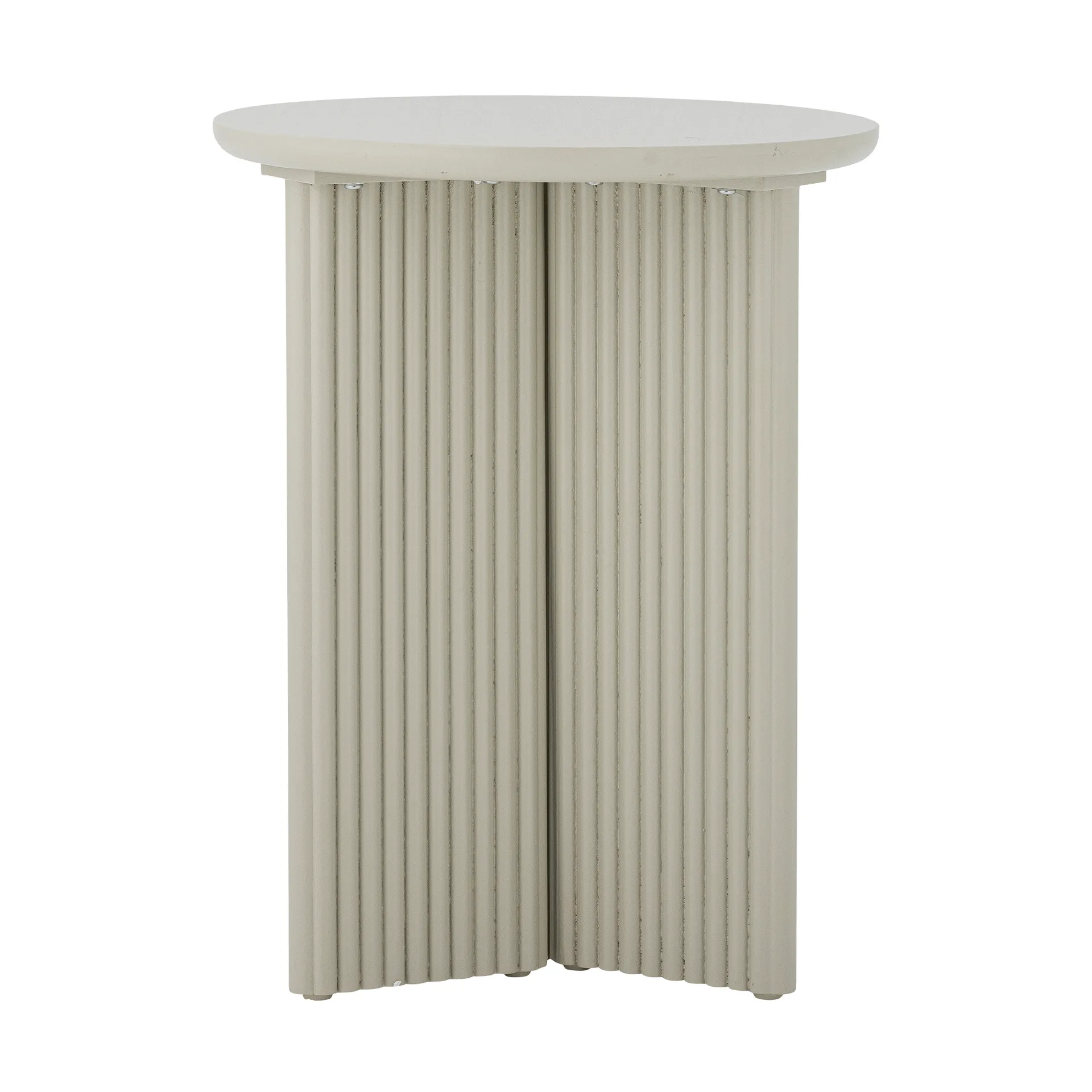 Table d’appoint Edith Ø40 cm, Blanc Bloomingville