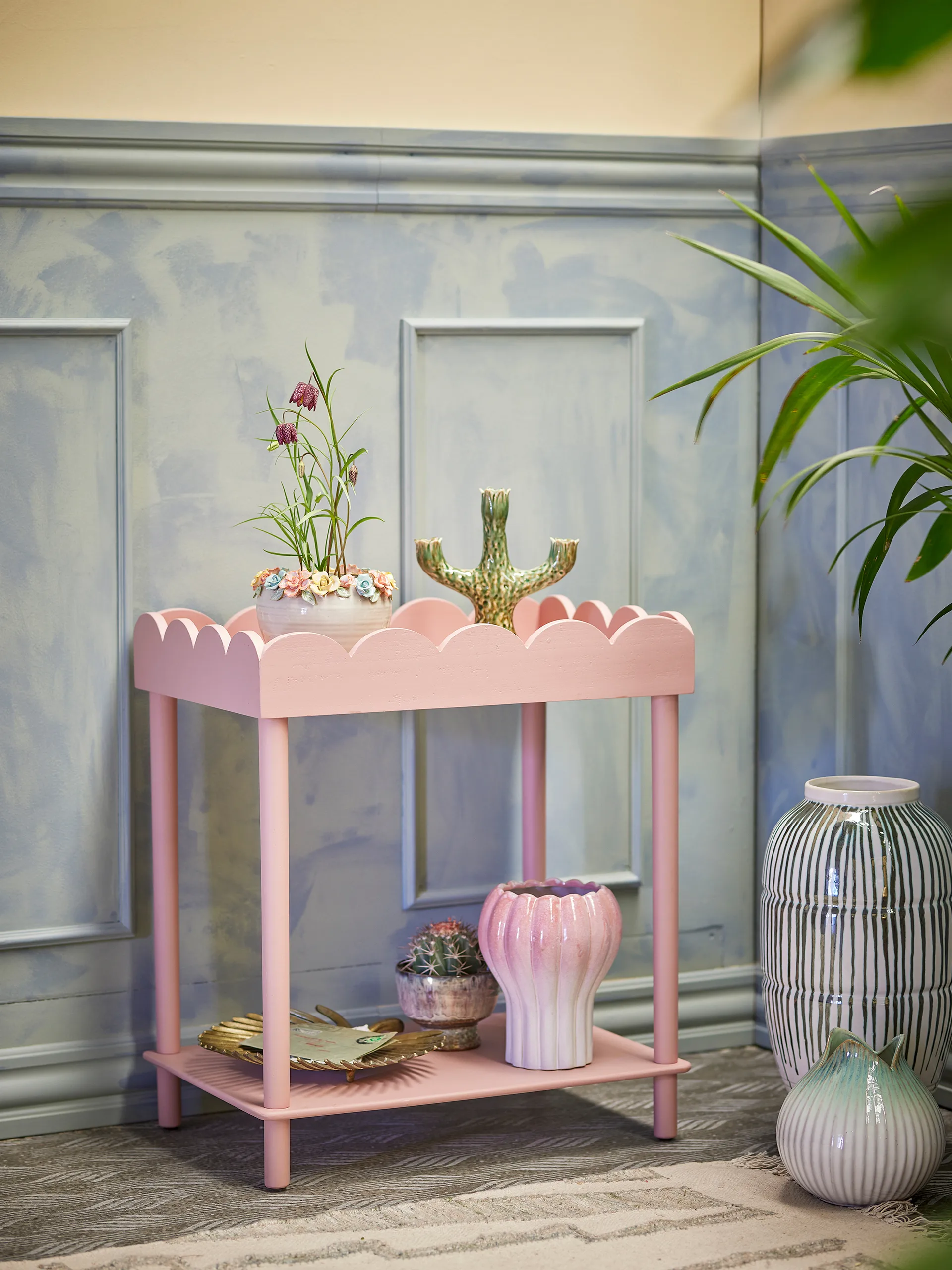 Table d’appoint Isola 60x68 cm, Rose Bloomingville