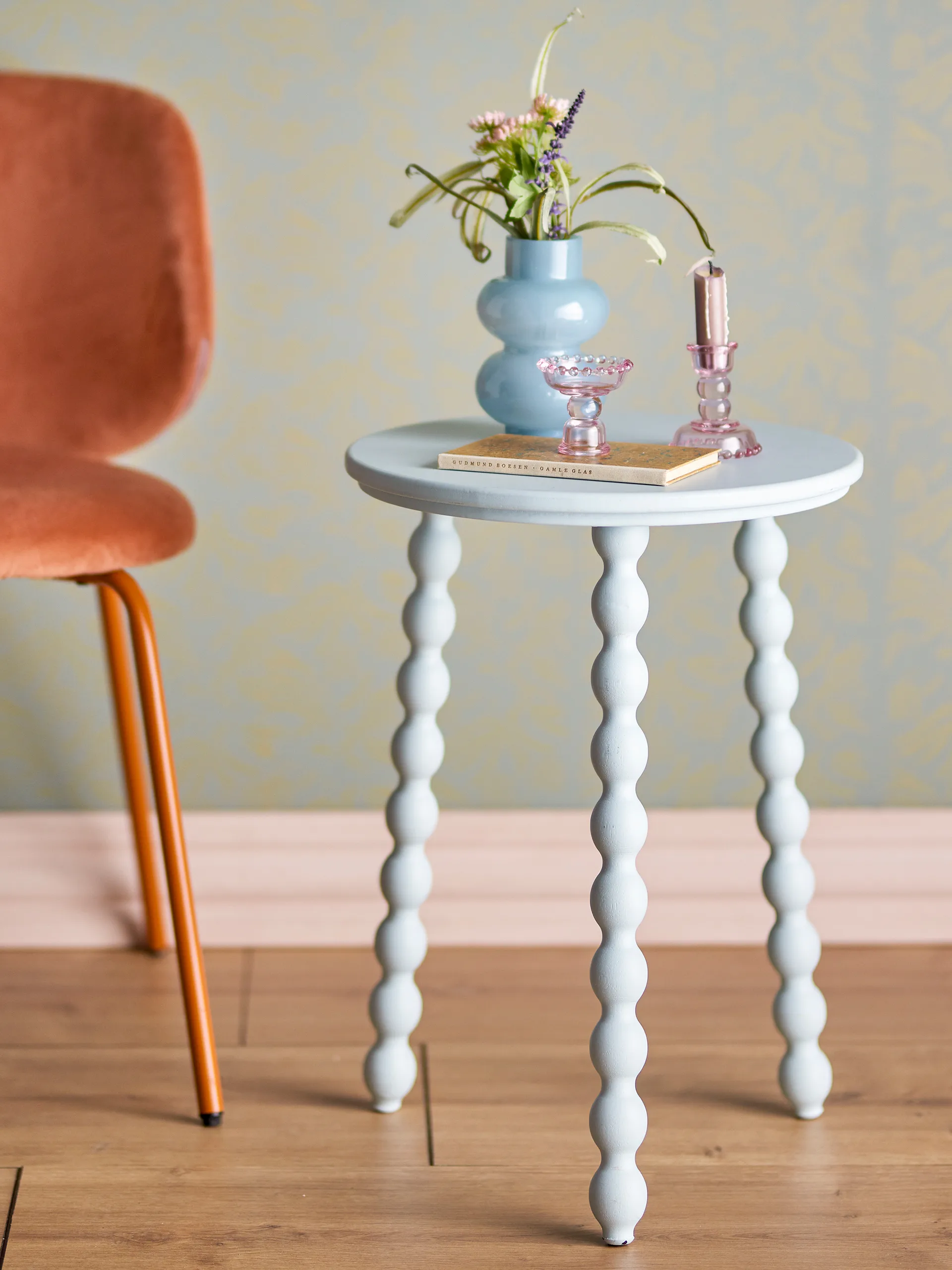 Table d'appoint Salino, Bleu Bloomingville