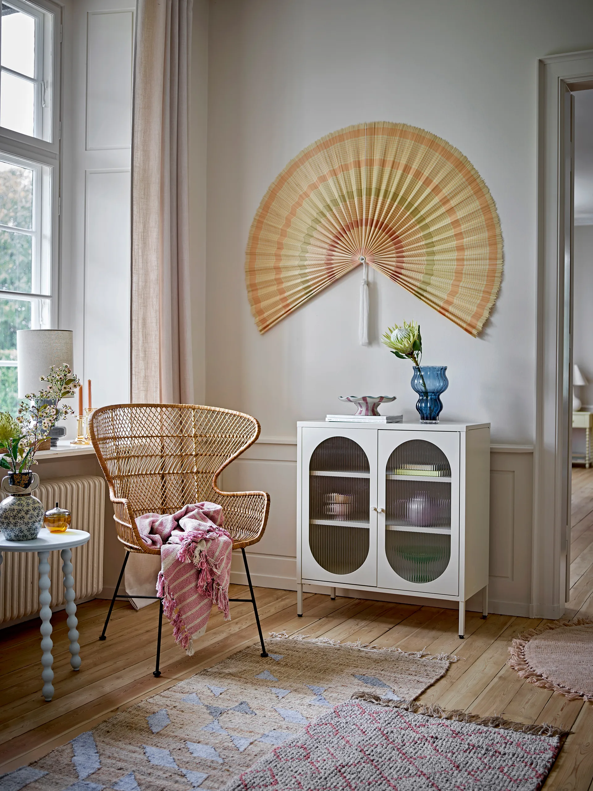 Table d'appoint Salino, Bleu Bloomingville