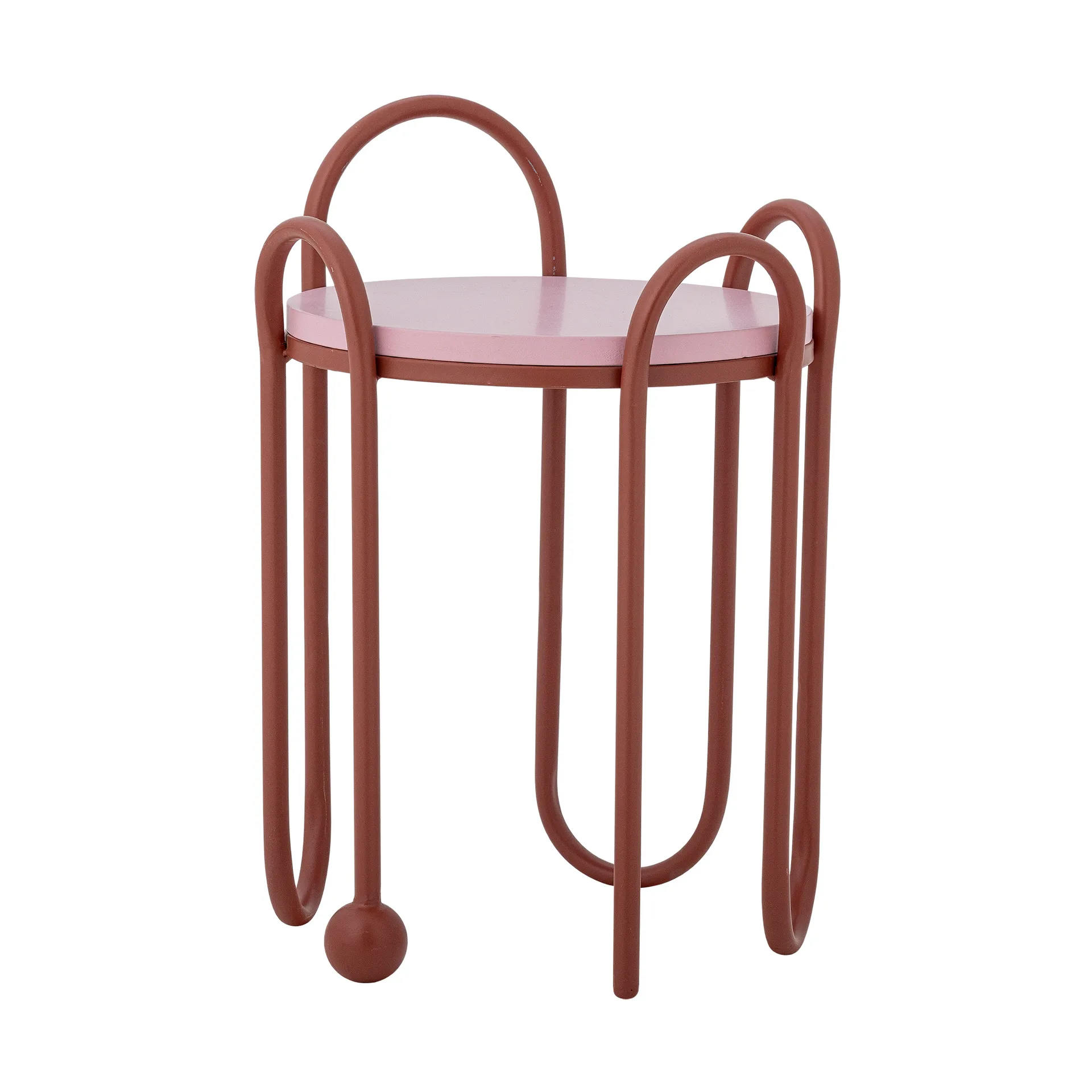 Table d’appoint Whimsica Ø30,5 cm, Rouge Bloomingville
