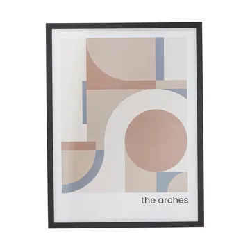 Tableau Arches 32x42 cm - Cadre noir - Bloomingville