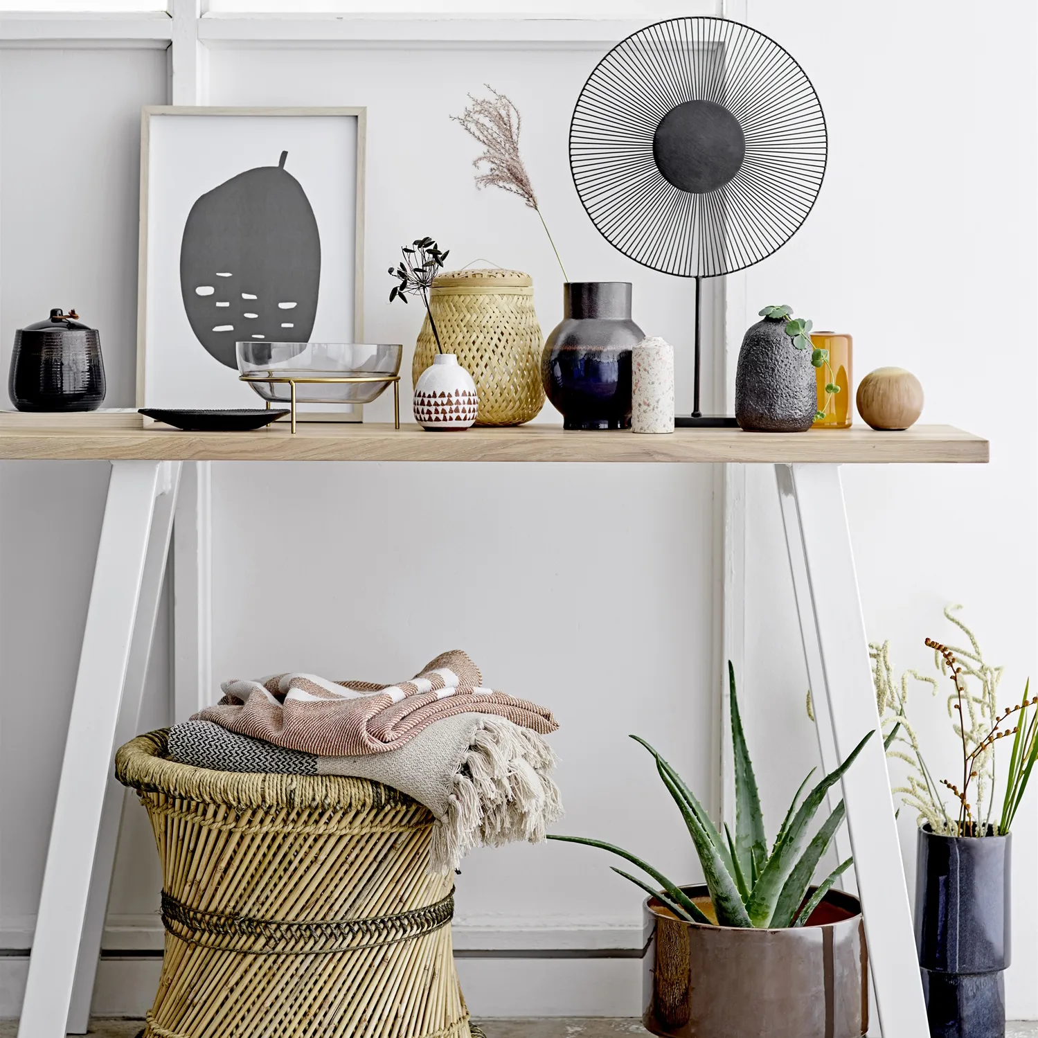 Tableau Bloomingville 45x35 cm, Naturel Bloomingville