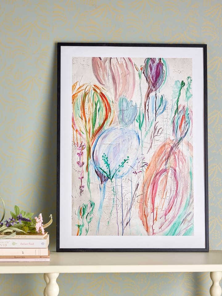 Tableau Francine 52x72 cm, Cadre noir Bloomingville
