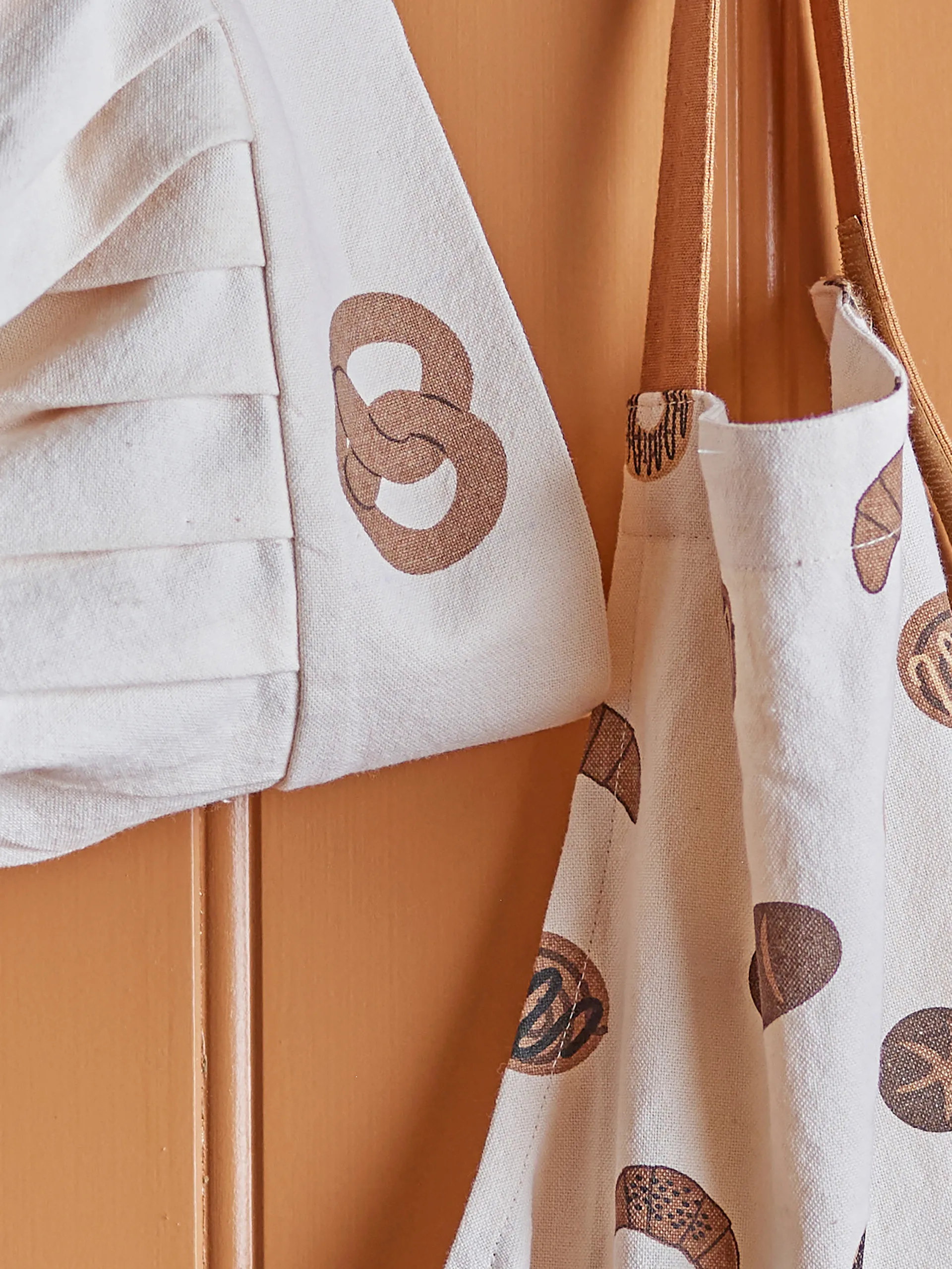 Tablier Snorre ensemble de 2, Brown Bloomingville