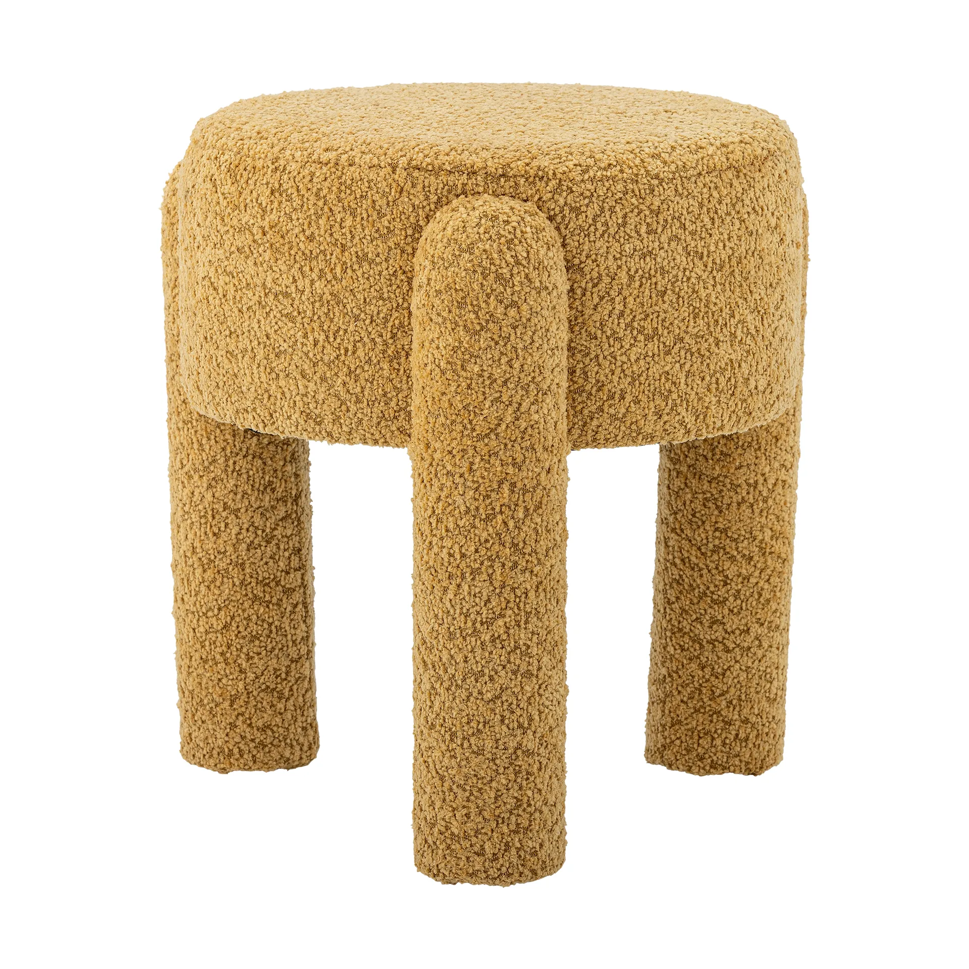 Tabouret Bruno Ø42 cm, Jaune Bloomingville