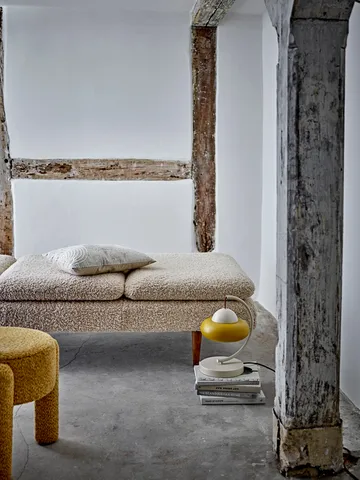 Tabouret Bruno Ø42 cm - Jaune - Bloomingville