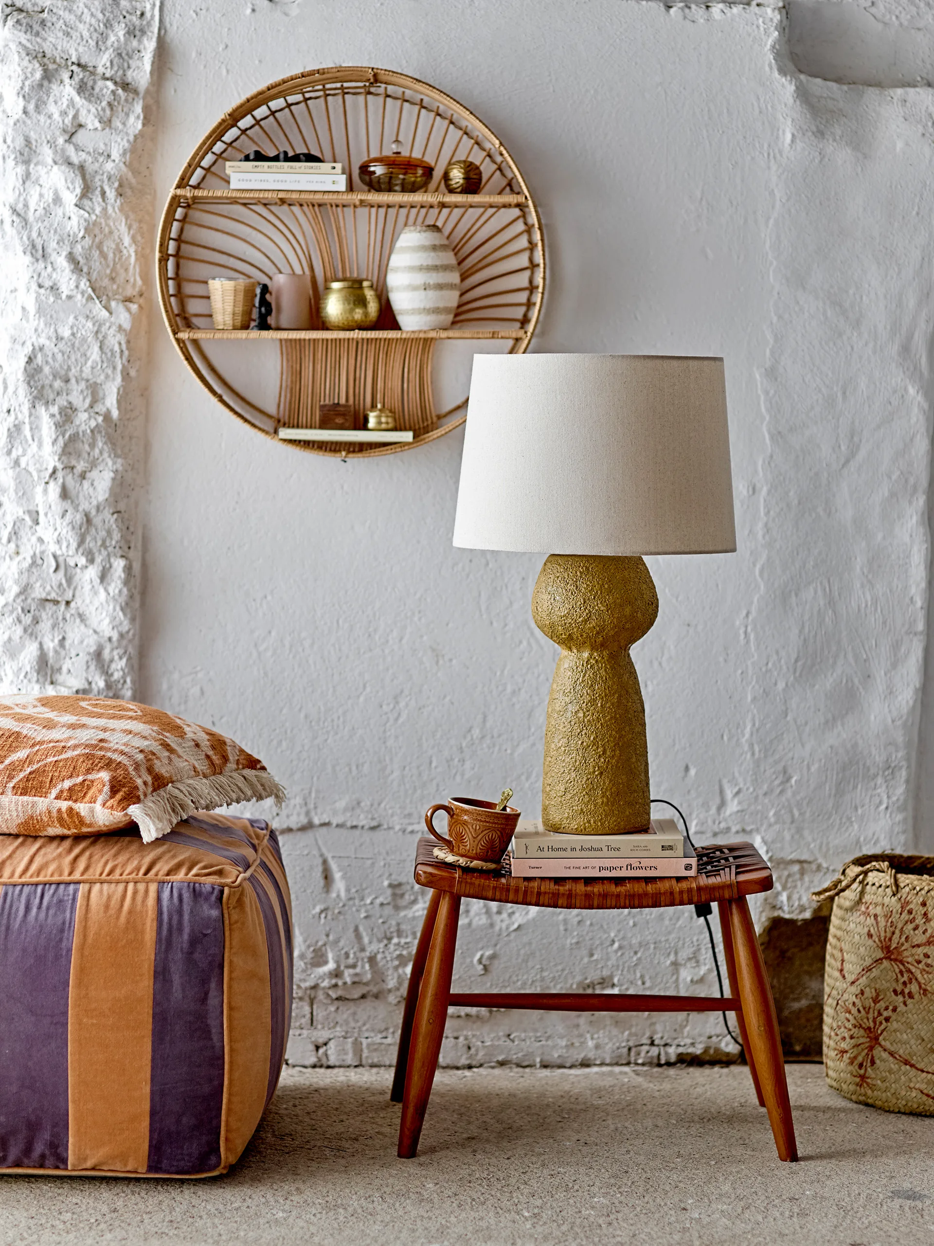 Tabouret Chester 41,5 cm, Marron Bloomingville