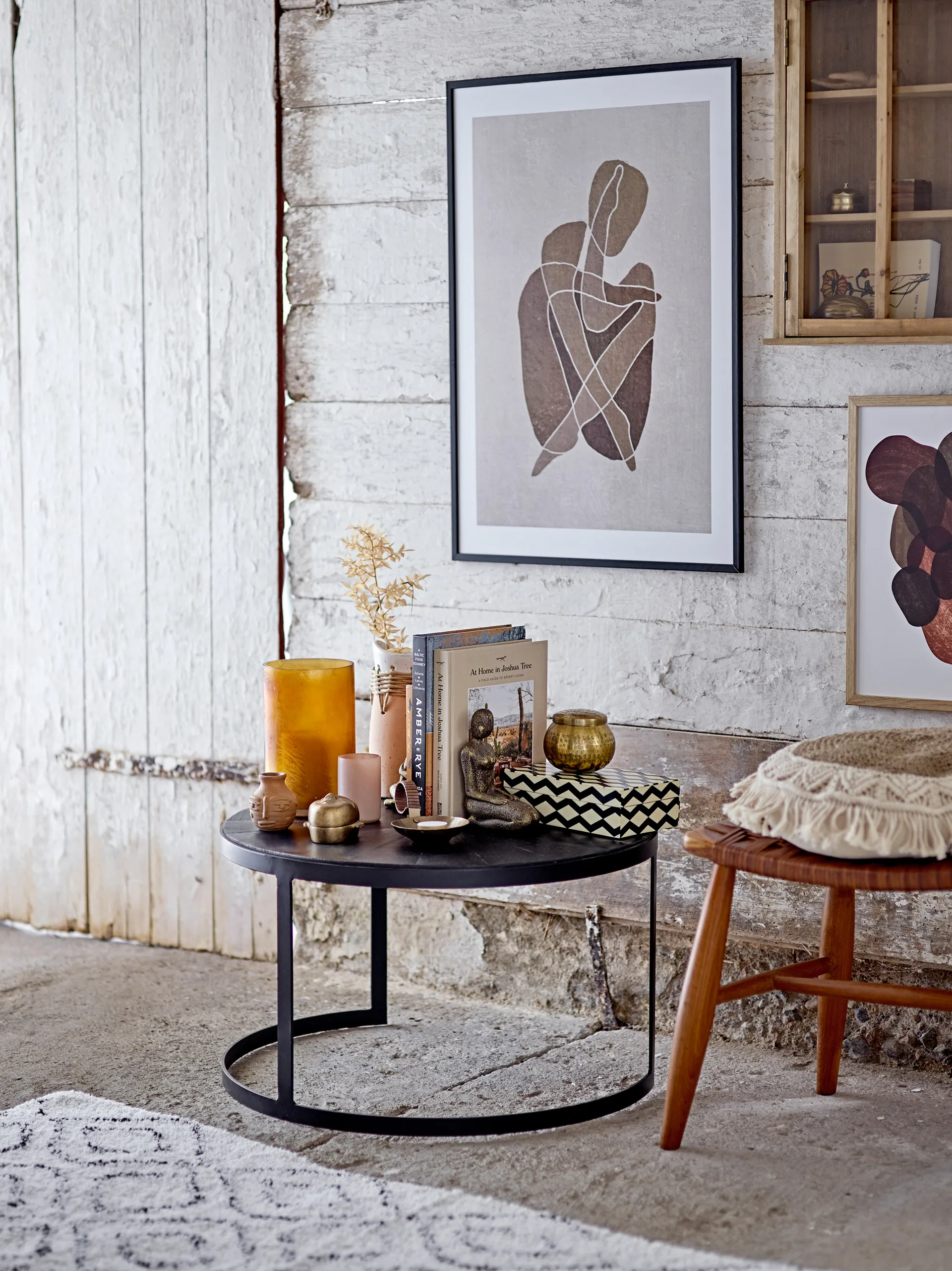 Tabouret Chester 41,5 cm, Marron Bloomingville