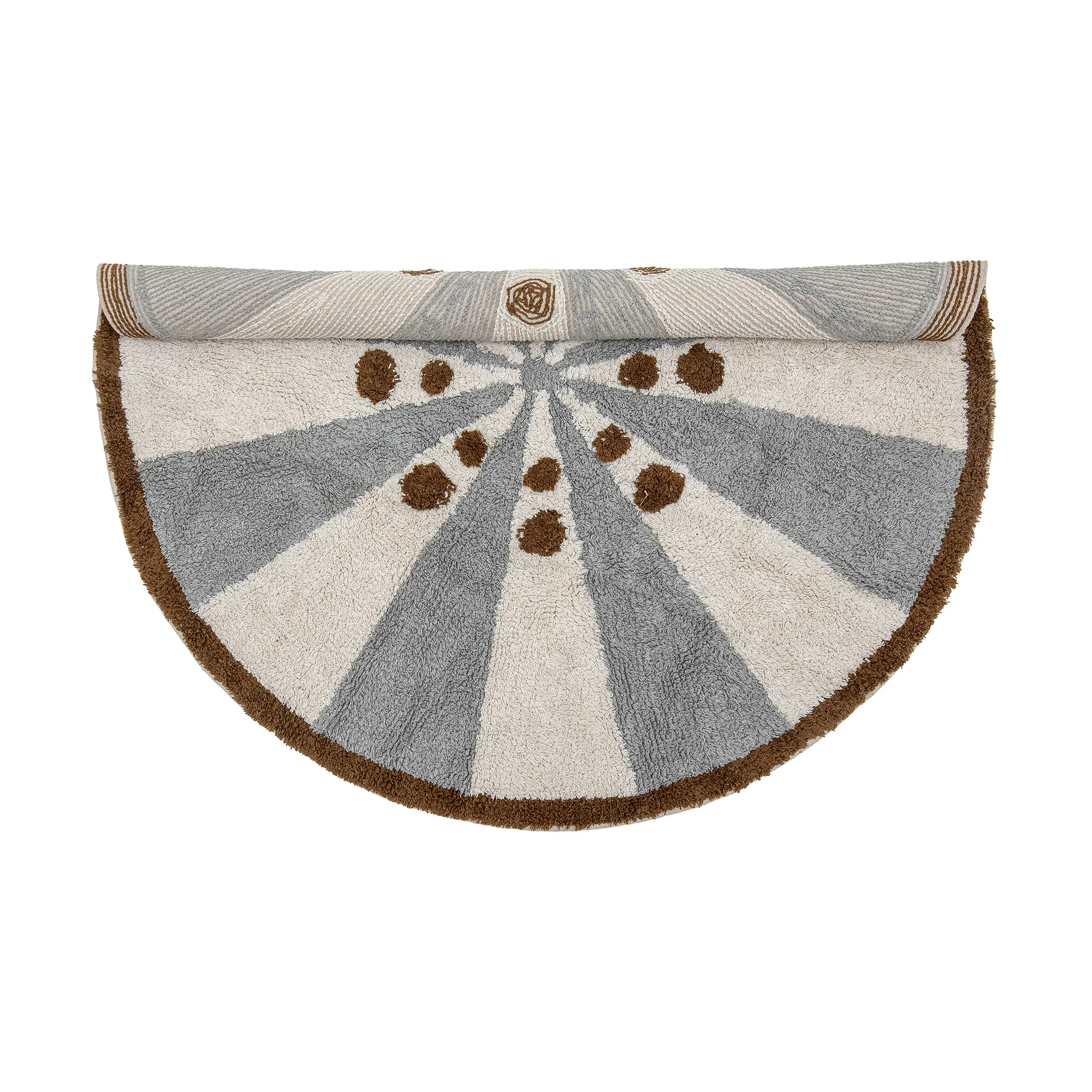 Tapis Anker Ø110 cm, Blue Bloomingville