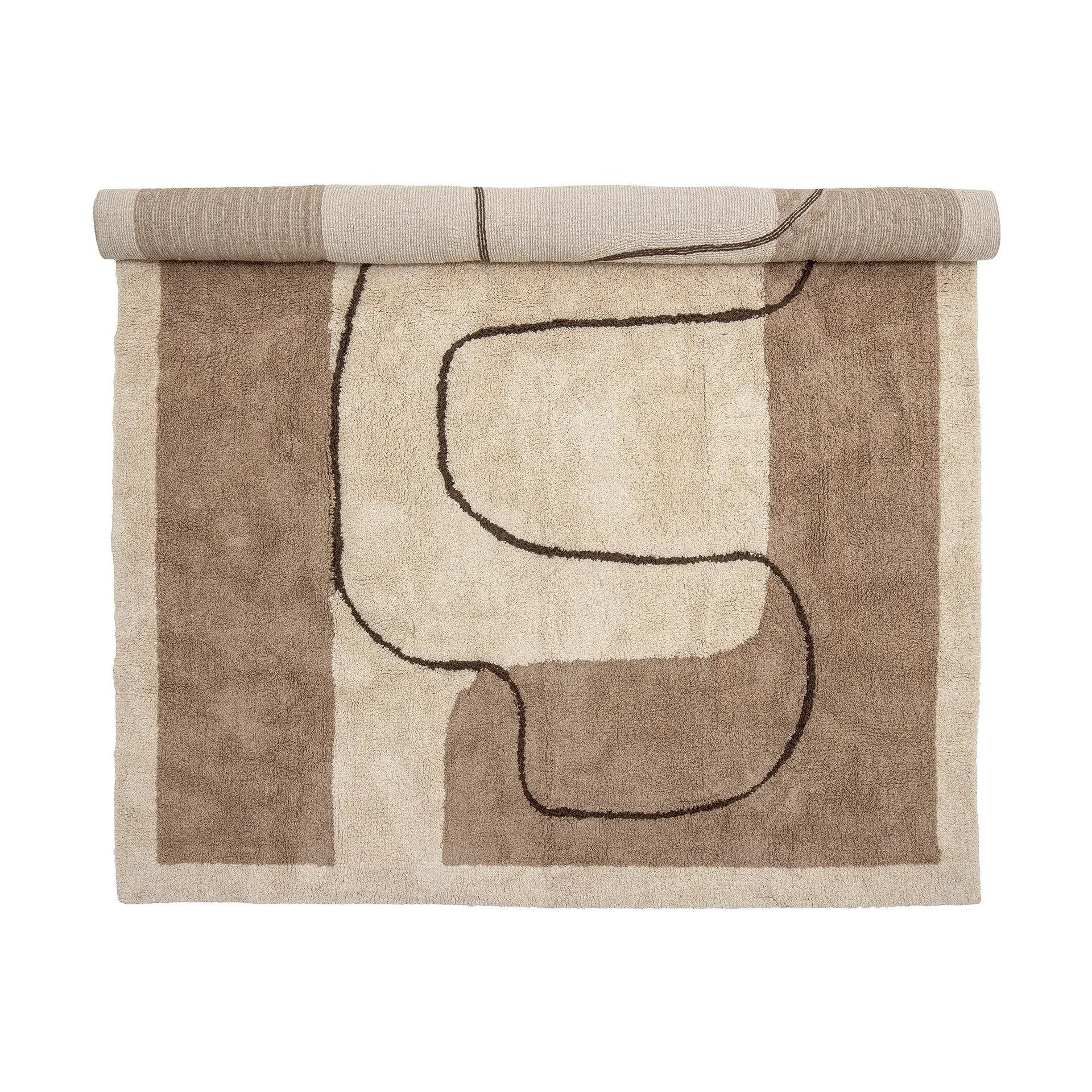 Tapis Bet 150x215 cm, Nature cotton Bloomingville