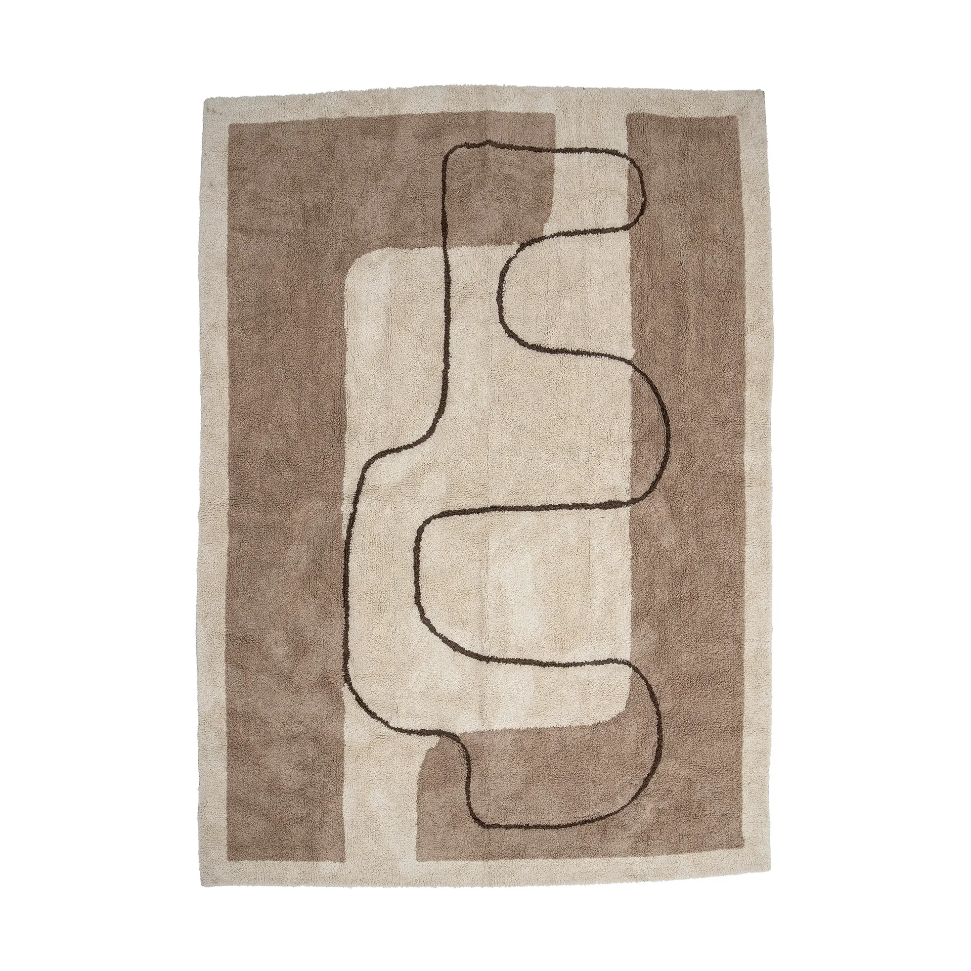 Tapis Bet 150x215 cm, Nature cotton Bloomingville