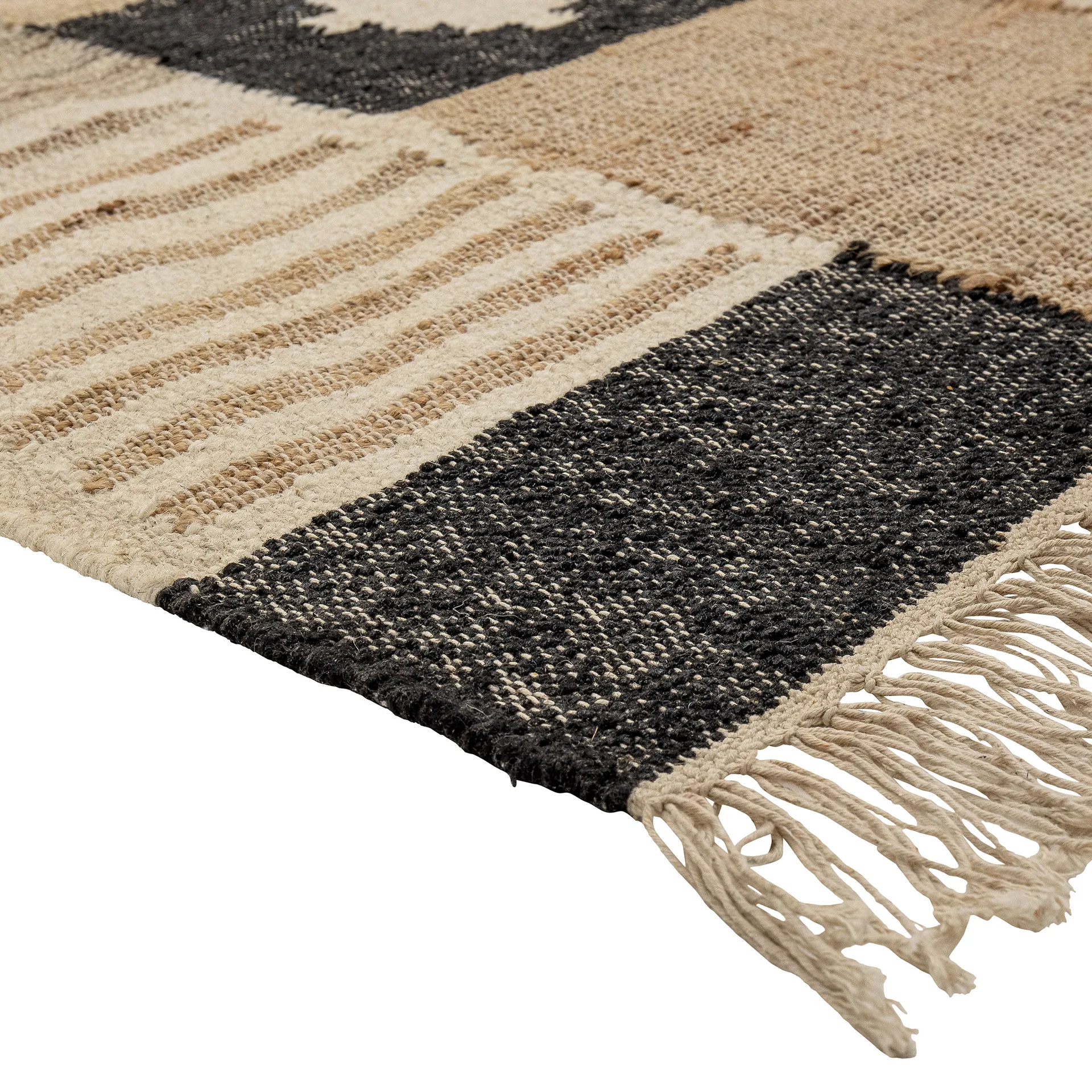 Tapis Cansel 150x245 cm, Laine-jute Bloomingville