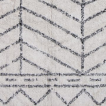 Tapis de coton à motif Bloomingville - Noir-blanc - Bloomingville