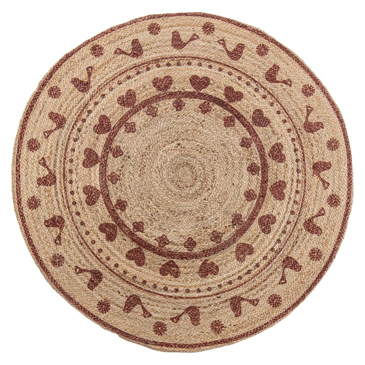 Tapis de sapin de Noël Alav Ø120 cm - Rouge - Bloomingville