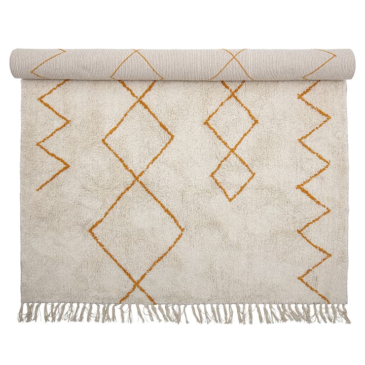 Tapis en coton Bloomingville 140x200 cm - Jaune - Bloomingville