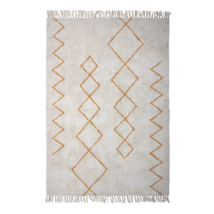 Tapis en coton Bloomingville 140x200 cm, Jaune Bloomingville