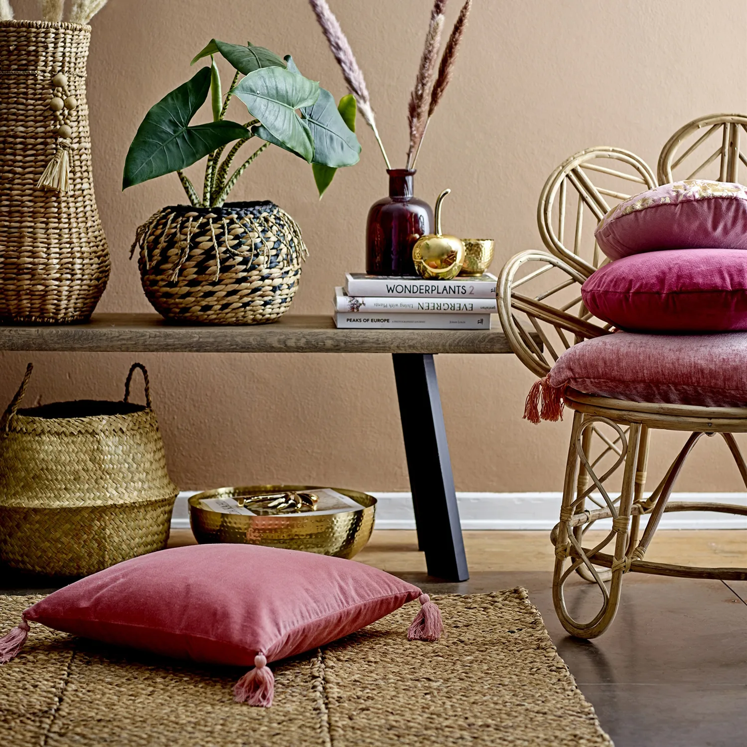 Tapis en jute Bloomingville 76x240 cm, Naturel Bloomingville