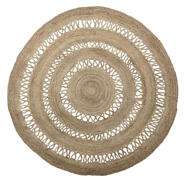 Tapis en jute rond Bloomingville Ø182 cm - naturel - Bloomingville