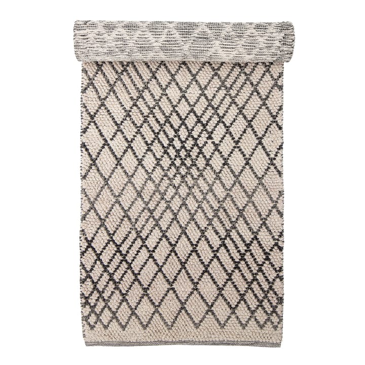Tapis en laine Kaya 80x250 cm - Gris - Bloomingville