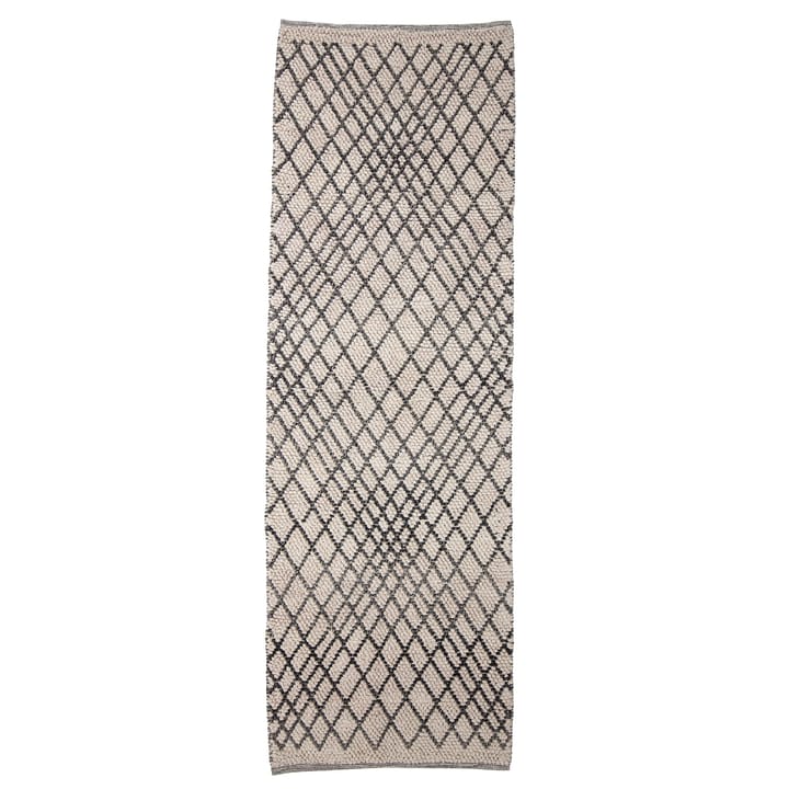 Tapis en laine Kaya 80x250 cm - Gris - Bloomingville