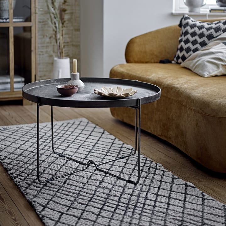 Tapis en laine Kaya 80x250 cm - Gris - Bloomingville