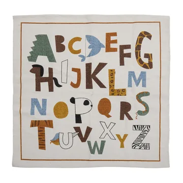 Tapis Memmo 110x110 cm - Alphabet - Bloomingville