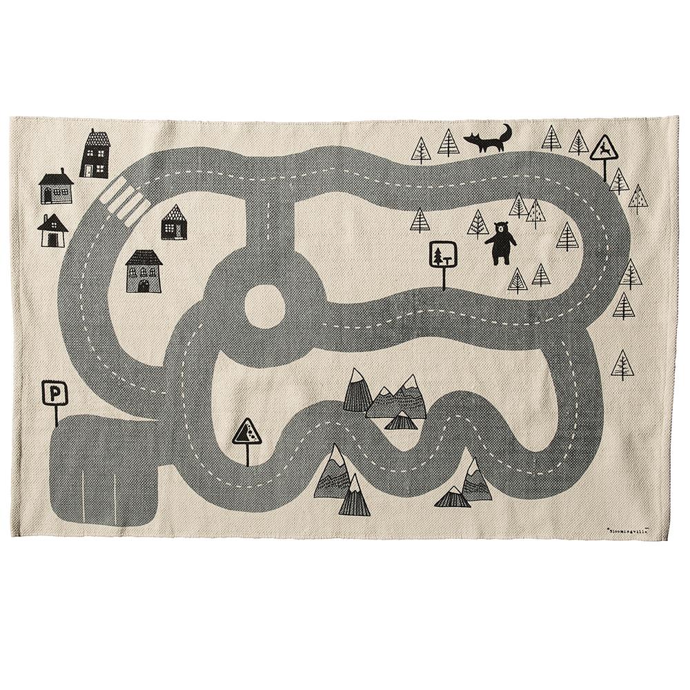 Tapis pour enfant avec circuit Bloomingville, 100x150 cm Bloomingville
