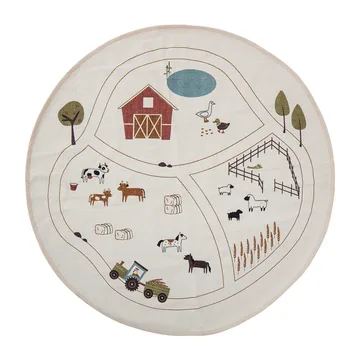 Tapis Thune Ø130 cm - Nature - Bloomingville