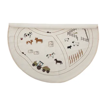 Tapis Thune Ø130 cm - Nature - Bloomingville