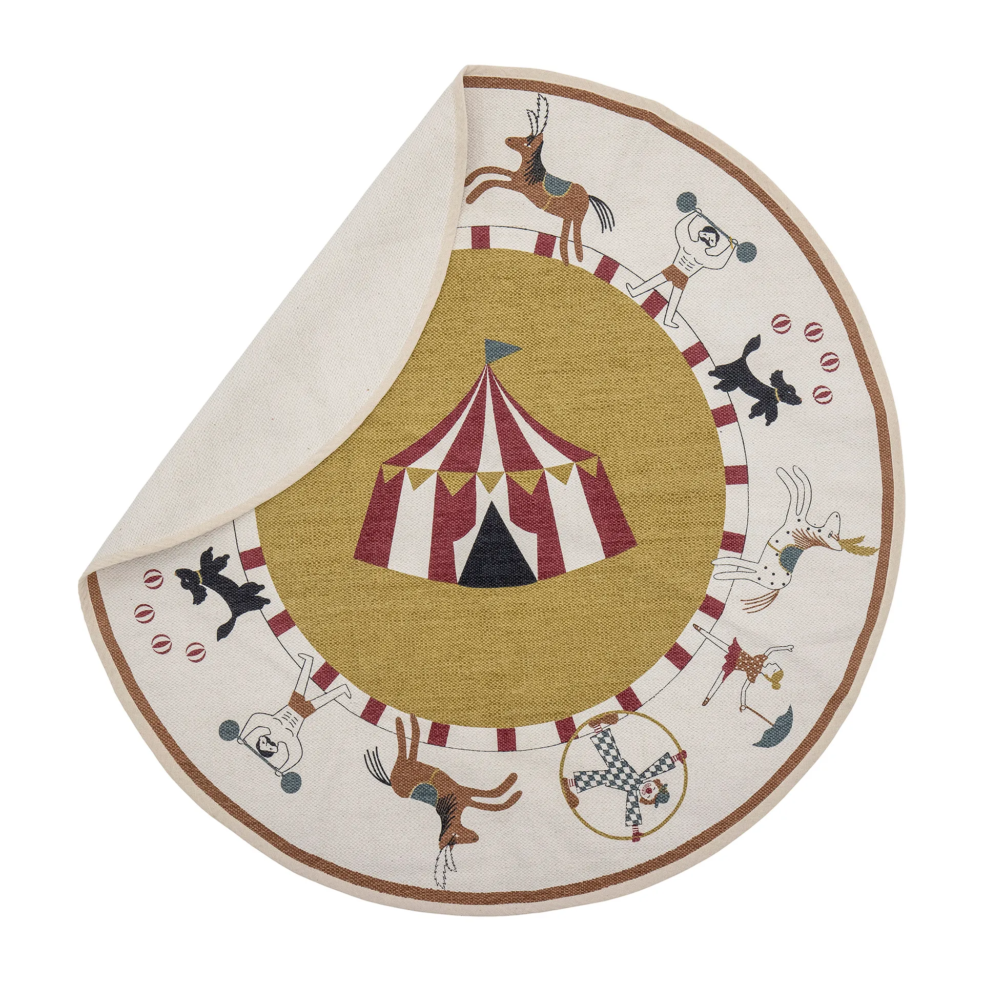 Tapis Ville Ø110 cm, Cirque Bloomingville