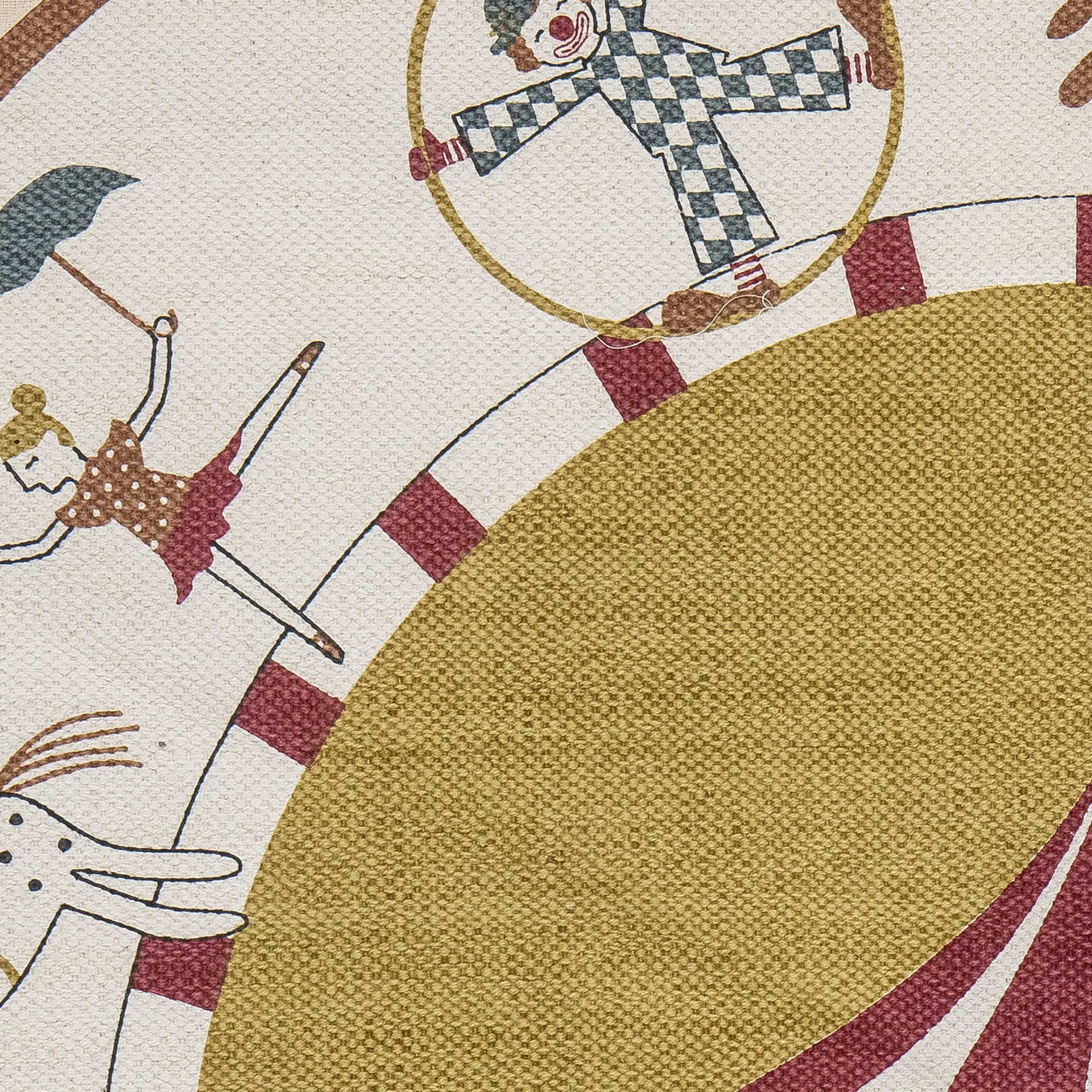 Tapis Ville Ø110 cm, Cirque Bloomingville