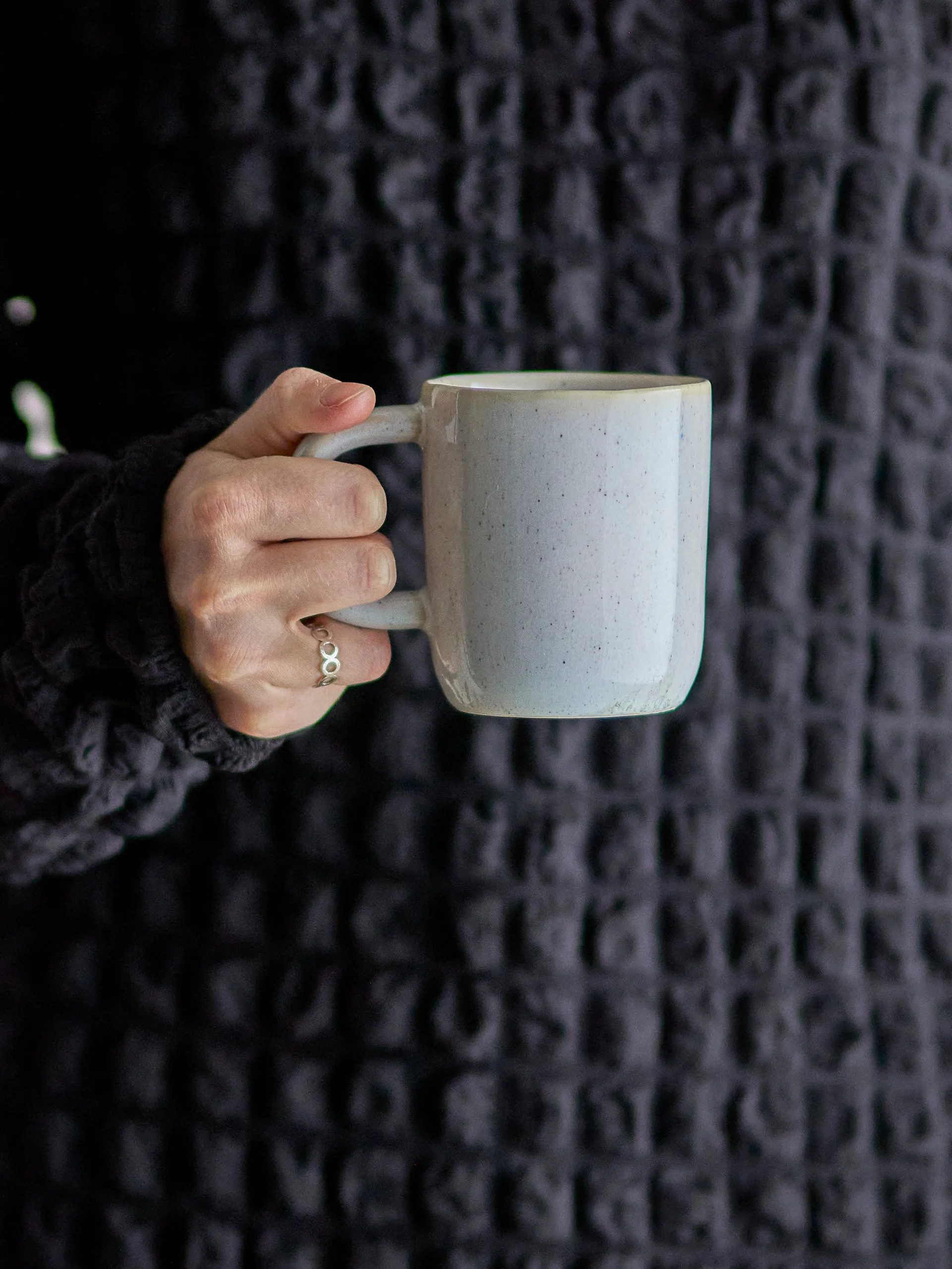 Tasse Addison 25 cl, Blanc Bloomingville