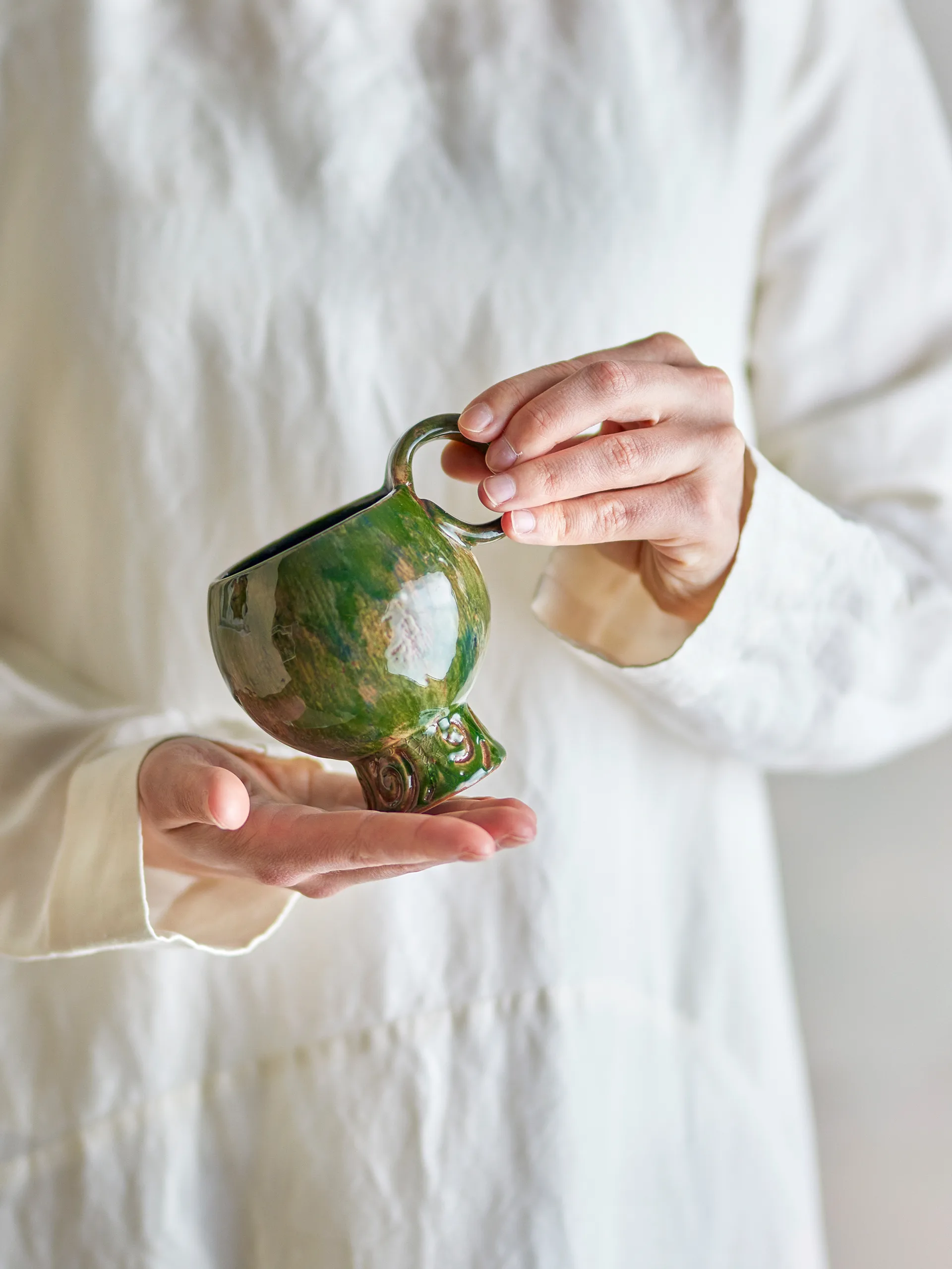 Tasse Avonlea, lot de 4, Vert Bloomingville