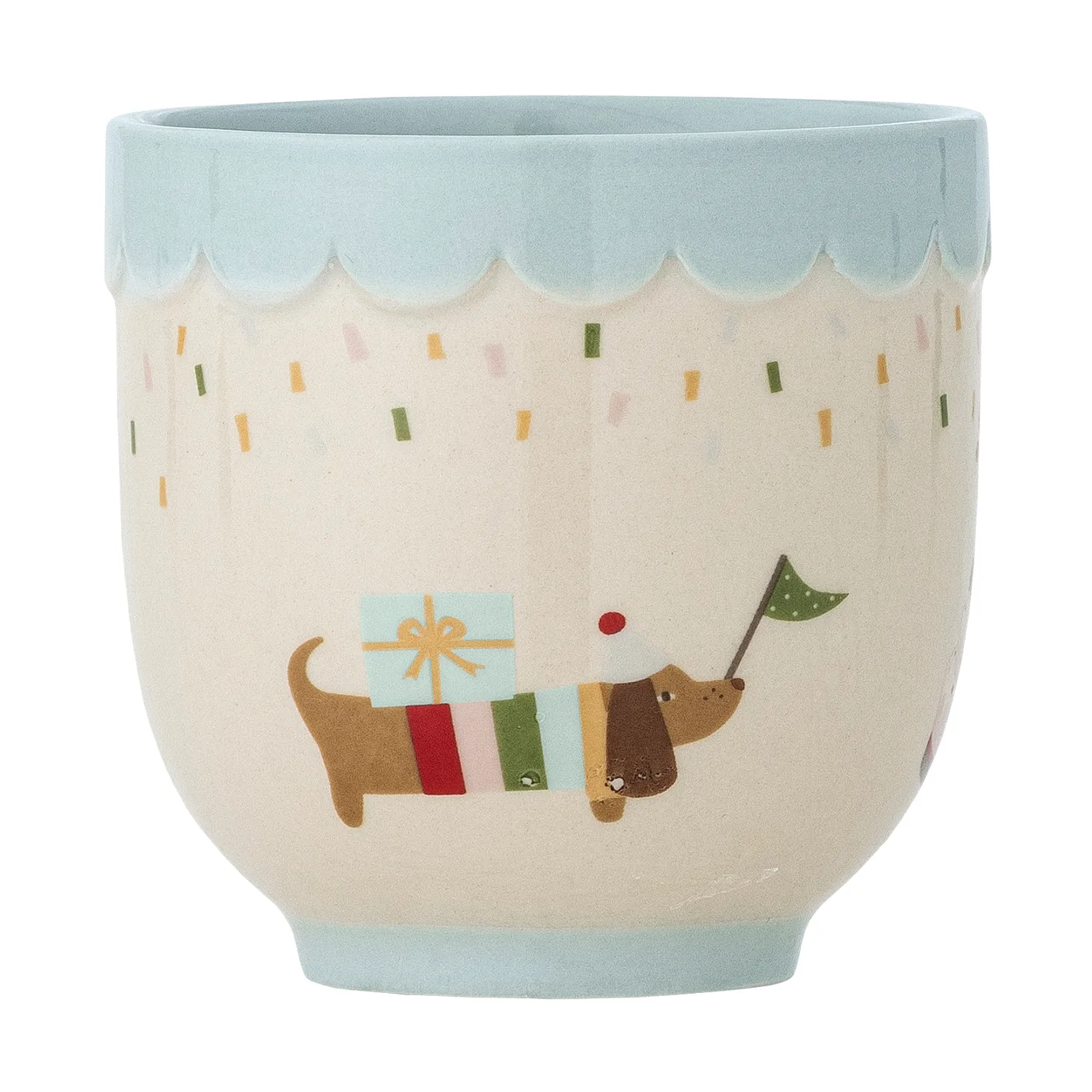 Tasse Celebrate 15 cl, Bleu Bloomingville