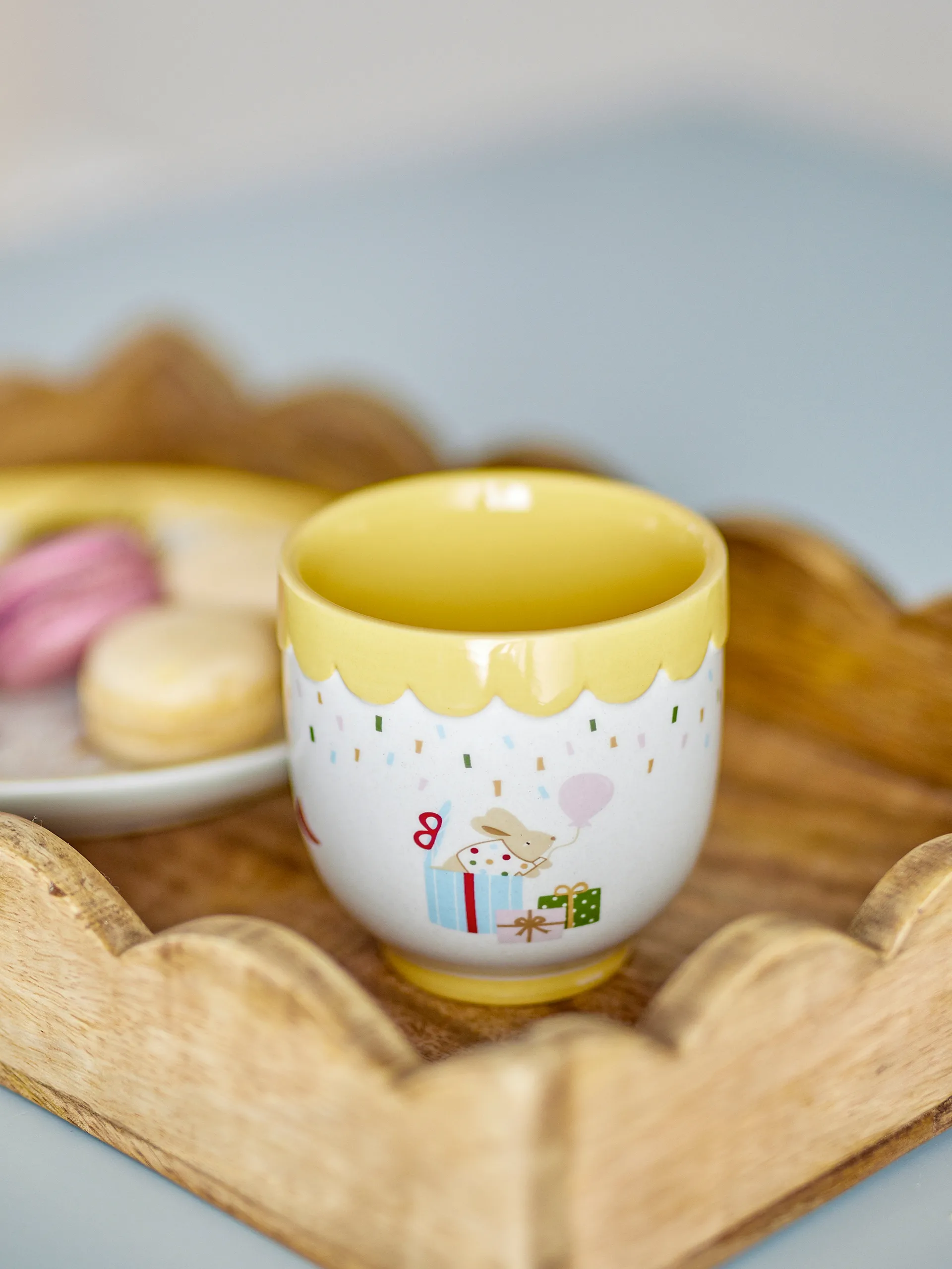 Tasse Celebrate 15 cl, Jaune Bloomingville