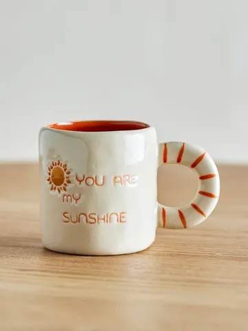 Tasse Cloudy - Naturel, 11 cl - Bloomingville