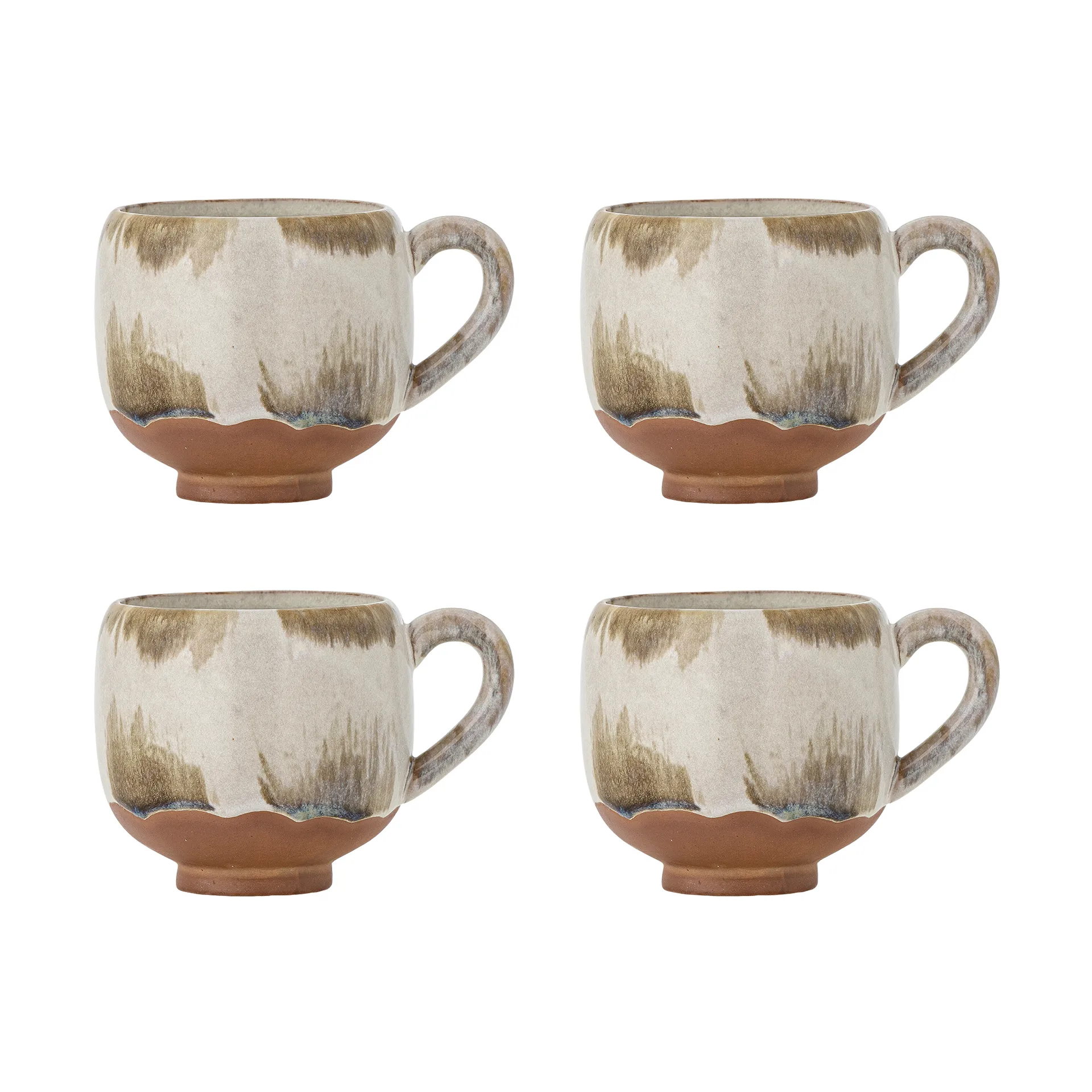 Tasse Jade, lot de 4, Naturel Bloomingville