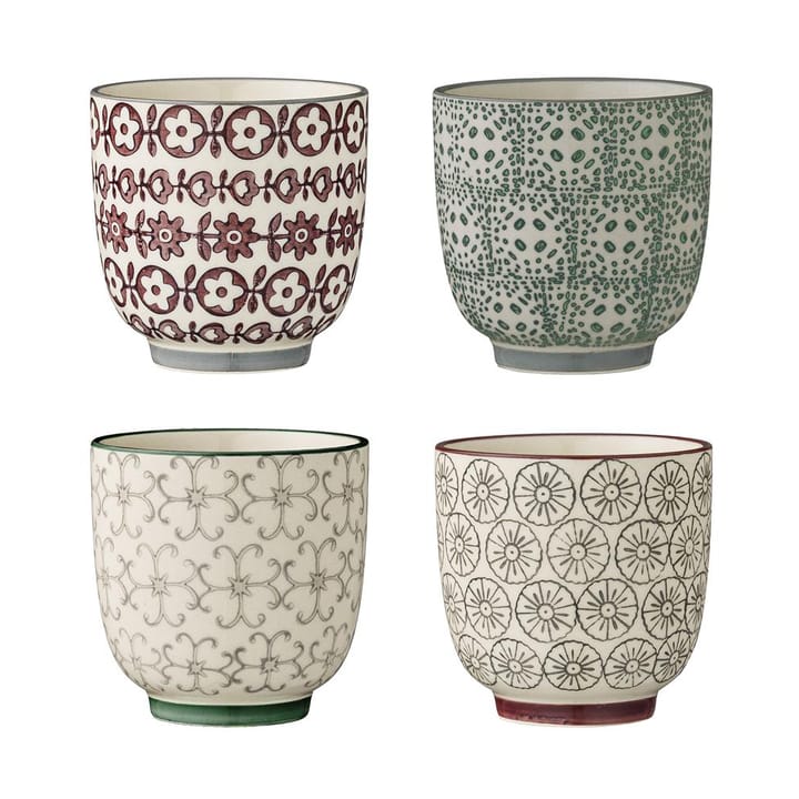 Tasse Karine, lot de 4 7 cm - undefined - Bloomingville