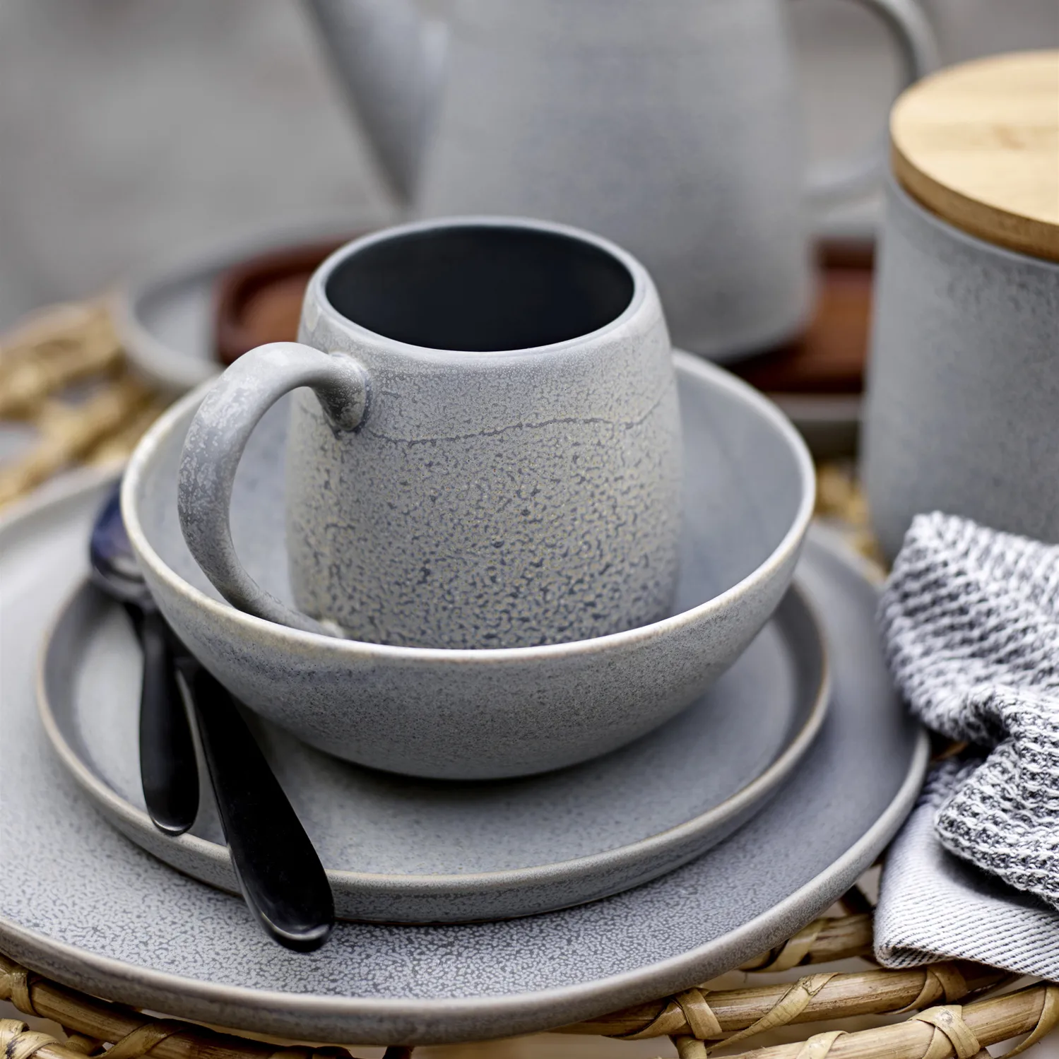 Tasse Kendra, Gris Bloomingville