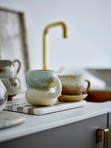 Tasse Luna, lot de 4 - Bleu - Bloomingville