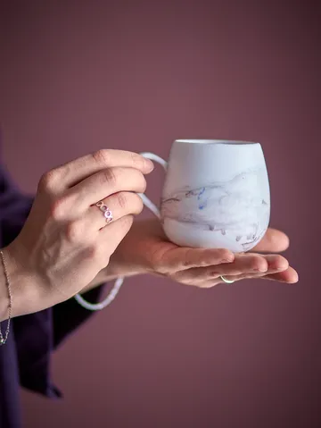 Tasse Lyre, lot de 4 - Marron - Bloomingville