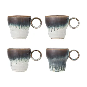 Tasse Nigel, lot de 4 - Bleu - Bloomingville